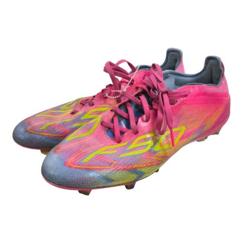 Used Adidas F50 PRO Soccer Cleats Pink Senior 9.5 11450-S000531053