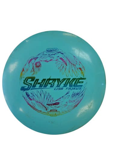 Used Innova STAR SHRYKE Disc Golf Driver Green 168g 11450-S000530950