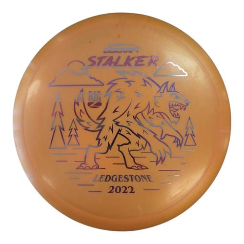 Used Discraft STALKER Disc Golf Driver Orange 175g 11450-S000530943