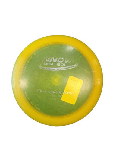 Used Innova KRAIT Disc Golf Driver Yellow 176g 11450-S000530936