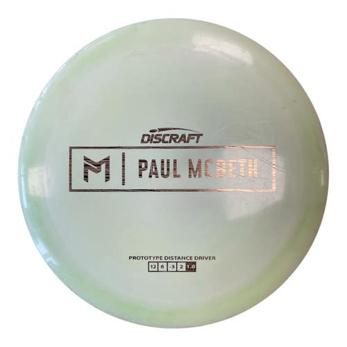 Used Discraft ESP HADES Disc Golf Driver Green 174g 11450-S000530809