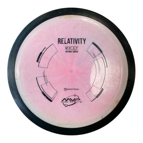 Used MVP NEUTRON RELATIVITY Disc Golf Driver Pink 174g 11450-S000530750