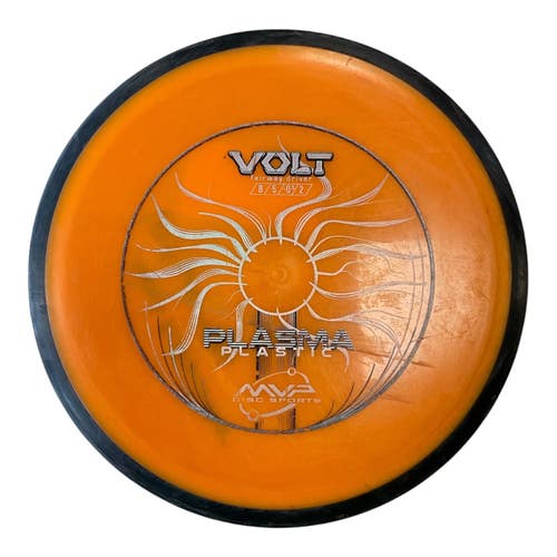Used MVP PLASMA VOLT Disc Golf Driver Orange 175g 11450-S000530749