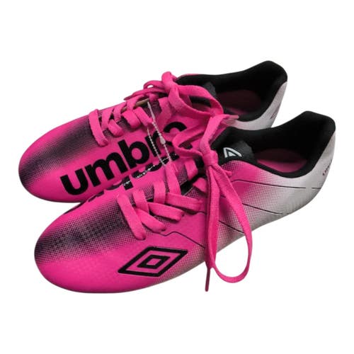 Used Umbro ARTURO Soccer Cleats Neon Pink Junior 05 11450-S000530744