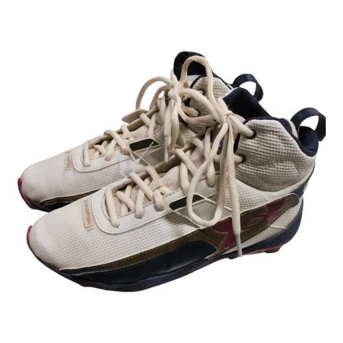 Used Under Armour HARPER 10 RM BB/SB Cleats White Junior 05.5 11450-S000530747
