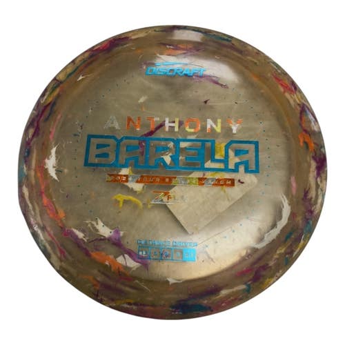 Used Discraft Z FLX VENOM Disc Golf Driver Orange 176g 11450-S000530727