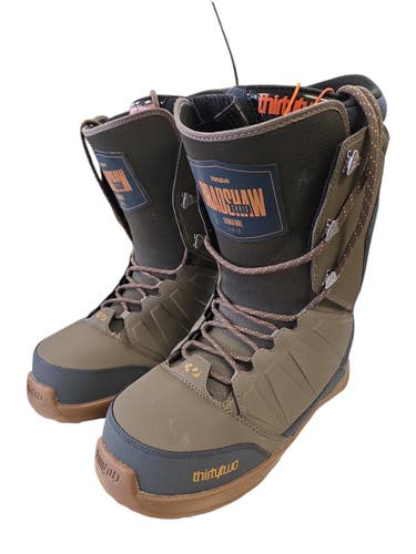 Used ThirtyTwo M5 LASHED BRADSHAW 2016 Mens Snowboard Boots Brown Senior 13 11450-S000530708