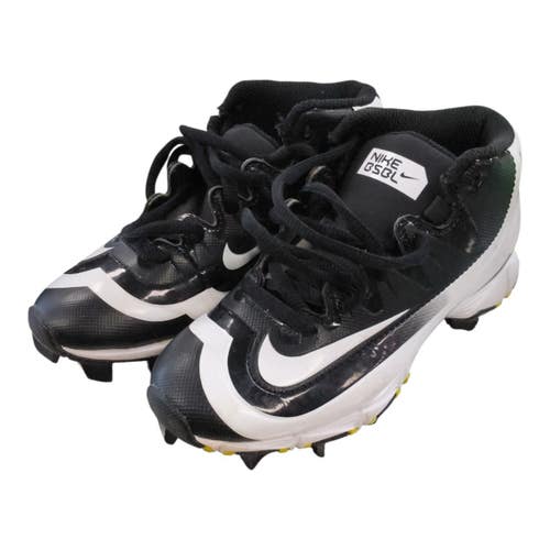 Used Nike CLEATS BB/SB Cleats Black Youth 12.0 11450-S000530660