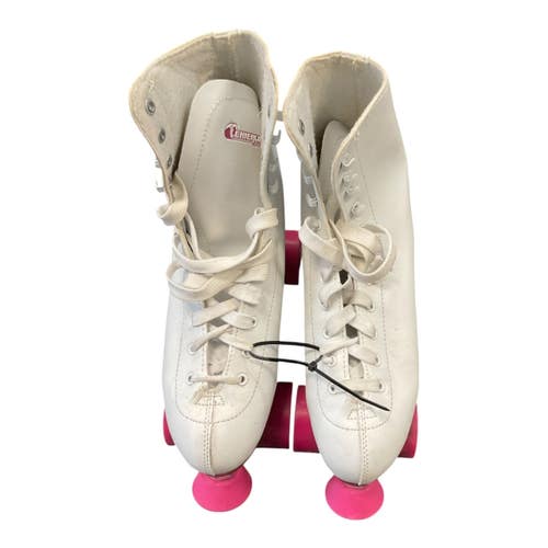 Used Chicago QUAD SKATES Senior Roller Quad Skates White Senior 10 11450-S000530652
