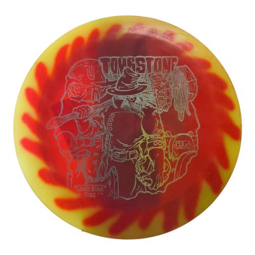 Used Lone Star Disc TOMBSTONE Disc Golf Driver Red 176g 11450-S000530621