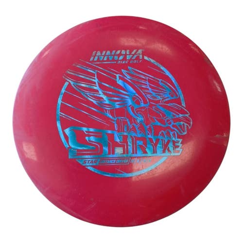 Used Innova STAR SHRYKE Disc Golf Driver Red 170g 11450-S000530593