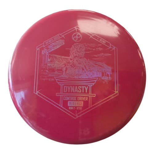 Used Infinite Discs I BLEND DYNASTY Disc Golf Driver Red 174g 11450-S000530027