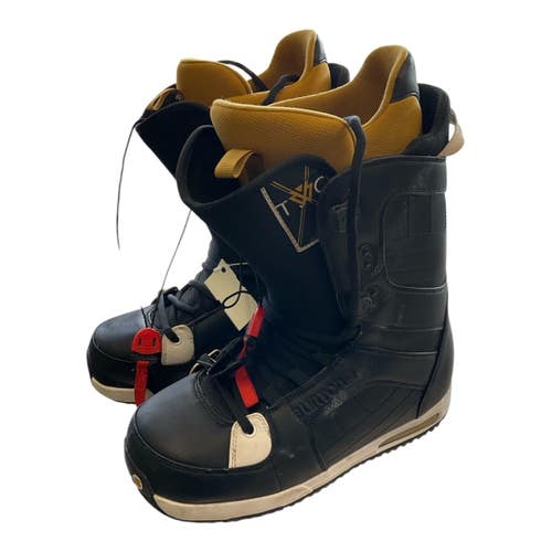 Used Burton TWC BOOTS Mens Snowboard Boots Black Senior 11 11450-S000529507
