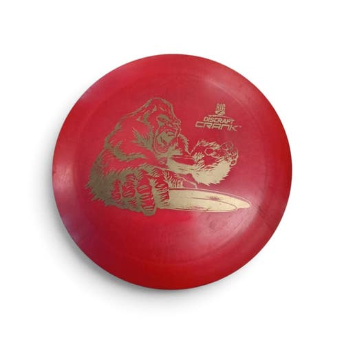 Used Discraft BIG Z CRANK Disc Golf Driver Red 177g 11450-S000529270