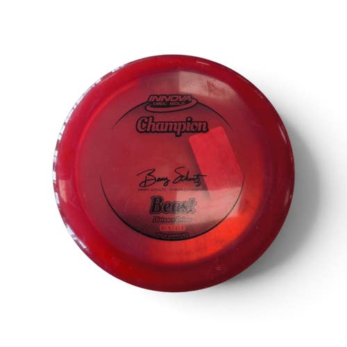 Used Innova CHAMP BEAST Disc Golf Driver Red 170g 11450-S000529265