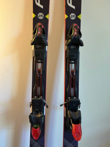 Men's 2014 Fischer 182 cm All Mountain Skis With Bindings Max Din 12