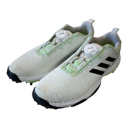 Used Adidas Jr Golf Shoes White Junior 03 11450-S000529016