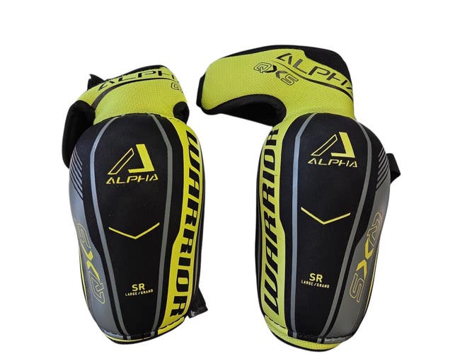 Used Warrior ALPHA QX5 Senior Elbow Pads LG 11450-S000528984