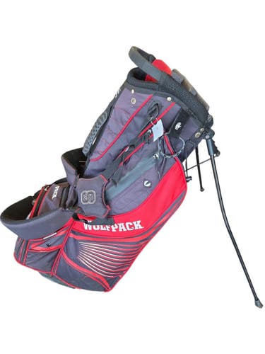 Used NC STATE WOLFPACK Mens Stand Bag Black 11450-S000528607