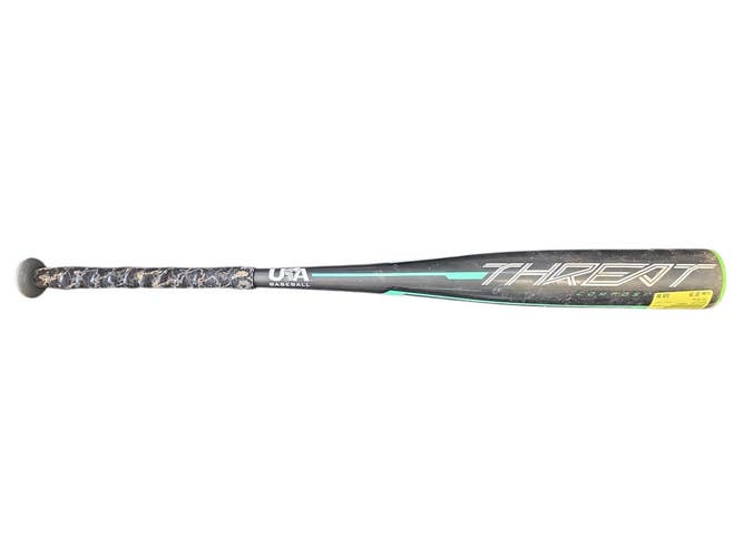 Used Rawlings THREAT BB/SB USA 2 5/8 Bat 30" 11450-S000528887