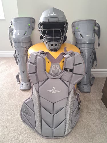 Gray All Star MVP Pro Catcher's Set (New)