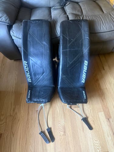Small Bauer Mach Goalie Leg Pads (Used)