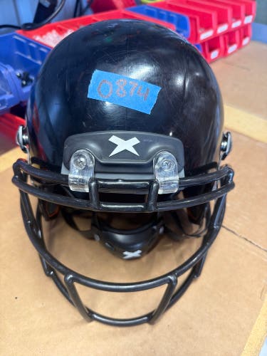 USED XENITH X2E+ YOUTH FOOTBALL HELMET - MEDIUM - BLACK