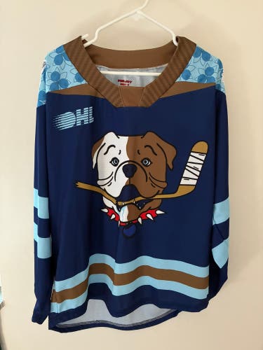 RARE Sudbury Wolves x Shoresy “Sudvegas” Charity Game Jersey MIC