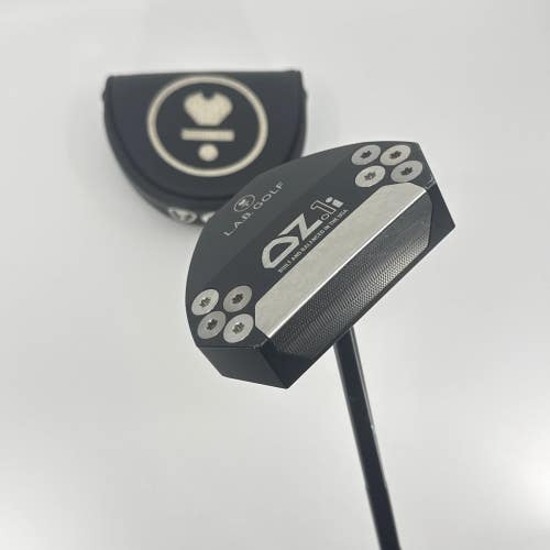 L.A.B. Golf OZ.1i Putter RH Mallet 33 1/2" Headcover Used Steel Golf Club