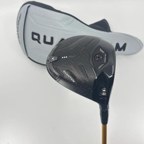 Callaway Quantum Triple Diamond Max 10.5* Driver RH Oban Kiyoshi Gold X-Stiff