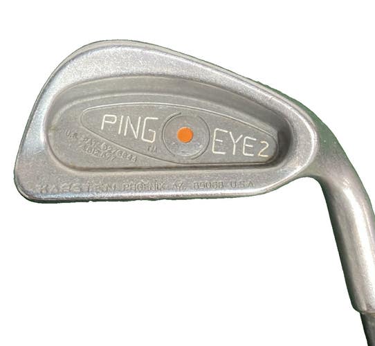 Ping Eye2 3 Iron Orange Dot 2* Flat RH Senior Graphite 38.5" Ohio State Grip