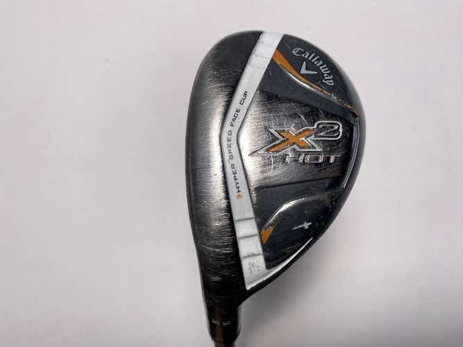 Callaway X2 Hot 4 Hybrid 22* 65g Stiff Graphite Mens LH