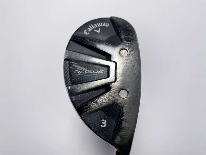 Callaway Rogue 3 Hybrid 19* Aldila Synergy 60g Stiff Graphite Mens RH