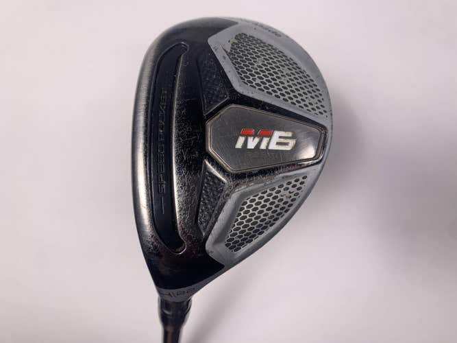 TaylorMade M6 4 Hybrid 22* Fujikura Vista Pro R2 50g Senior LH Midsize Grip