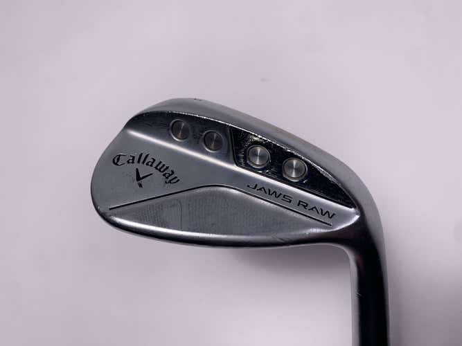 Callaway Jaws Raw Chrome Wedge 58* 8 Dynamic Gold Spinner Tour Issue Wedge RH