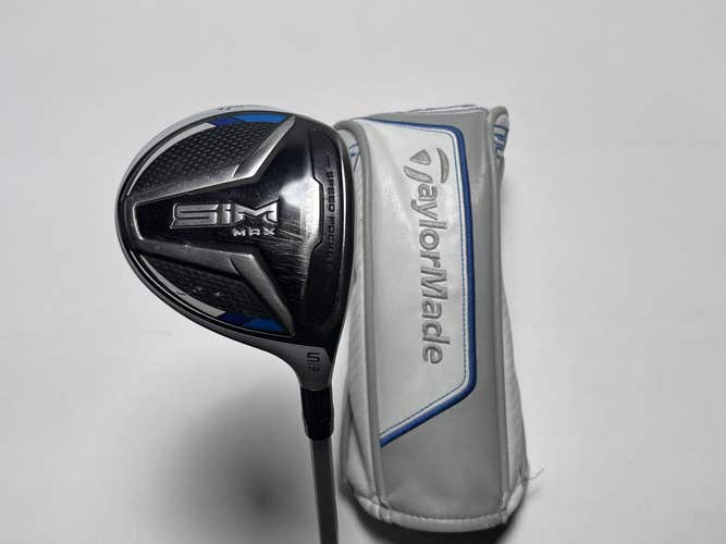 TaylorMade SIM MAX 5 Fairway Wood 18* Aldila NV Blue 45g Ladies RH HC