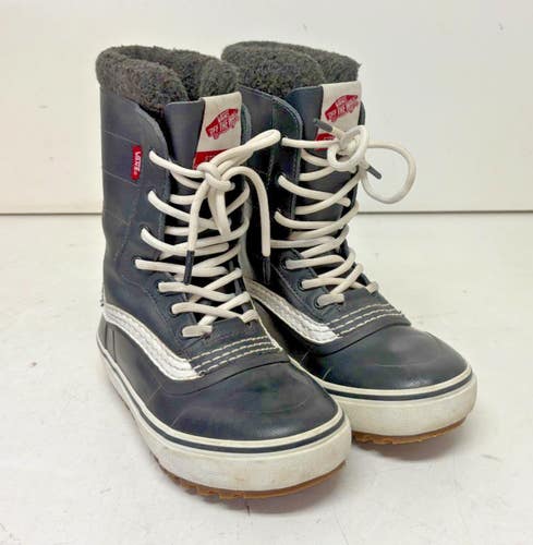Vans Standard MTE Black Waterproof Kids Snow Boots US 5.5 EU 37 EXCELLENT