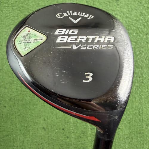 Callaway Big Bertha V Series 3 Fairway Wood Bassara 52g Regular Flex 43