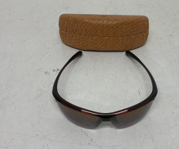 Maui Jim MJ-426 Hot Sands Brown Wrap Sunglasses Polarized Lenses EXCELLENT