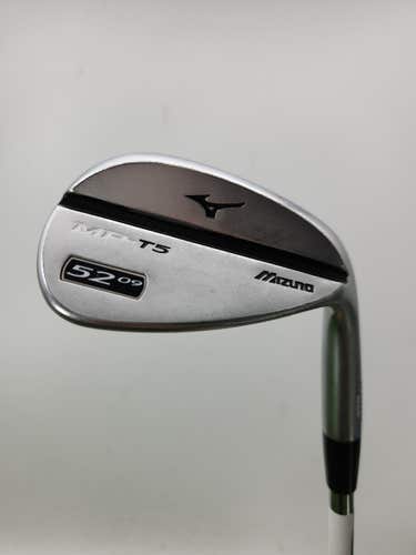 2014 MIZUNO MP T5 WHITE SATIN WEDGE 52*/9 WEDGEFLEX TT DYNAGOLD 35.25" GOOD