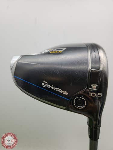 2024 TAYLORMADE QI10 MAX DRIVER 10.5* REG FUJI AIR SPEEDER 50 +HC GOOD