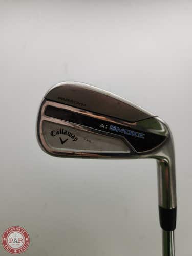 2024 CALLAWAY PARADYM AI SMOKE 5 IRON XSTIFF PROJX RIFLE 38" GOOD