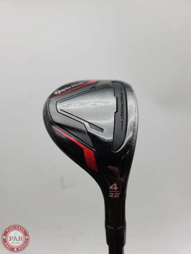 2022 TAYLORMADE STEALTH 4 HYBRID 22* STIFF VENTUS RED 7S GOOD