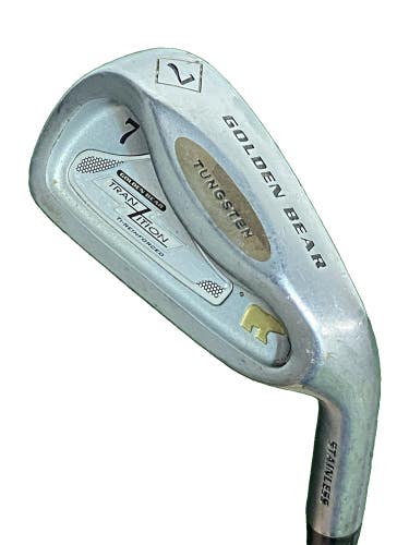 Golden Bear TranZition 7 Iron RH .370 Senior Flex Graphite 36.5 New Midsize Grip