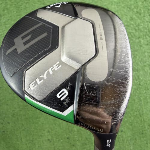 Callaway Elyte 9 Fairway Wood 24 Tensei Black 1K Black Stiff Flex 65g -3 Short