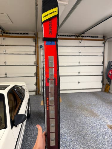 Atomic 220 cm Racing Skis With Bindings (Used)