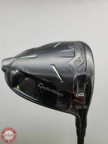 2025 TAYLORMADE QI35 MAX DESIGNER SERIES BLACK DRIVER 10.5* REG TM REAX +HC GOOD