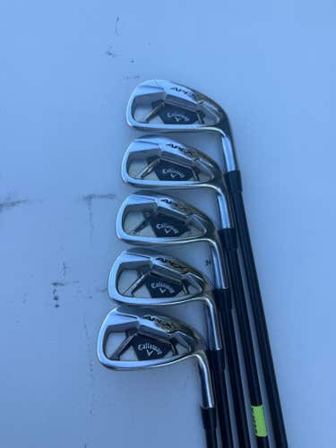 Callaway Apex 21 Iron Set 6-PW LA Golf A Series Mid Regular Flex