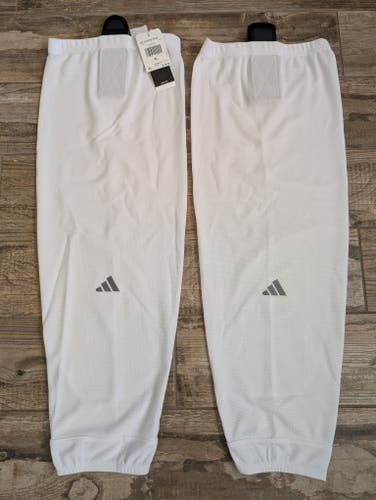 NEW Adidas Senior White XL Hockey Socks