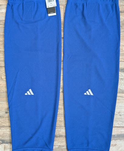 NEW Adidas Senior Royal Blue XL Hockey Socks